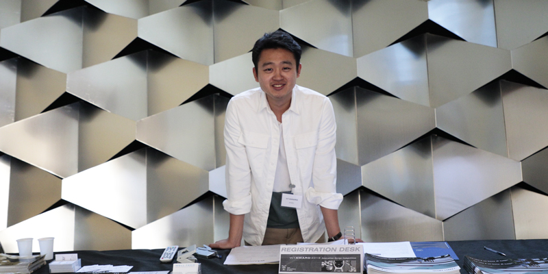 WT Award registration desk
